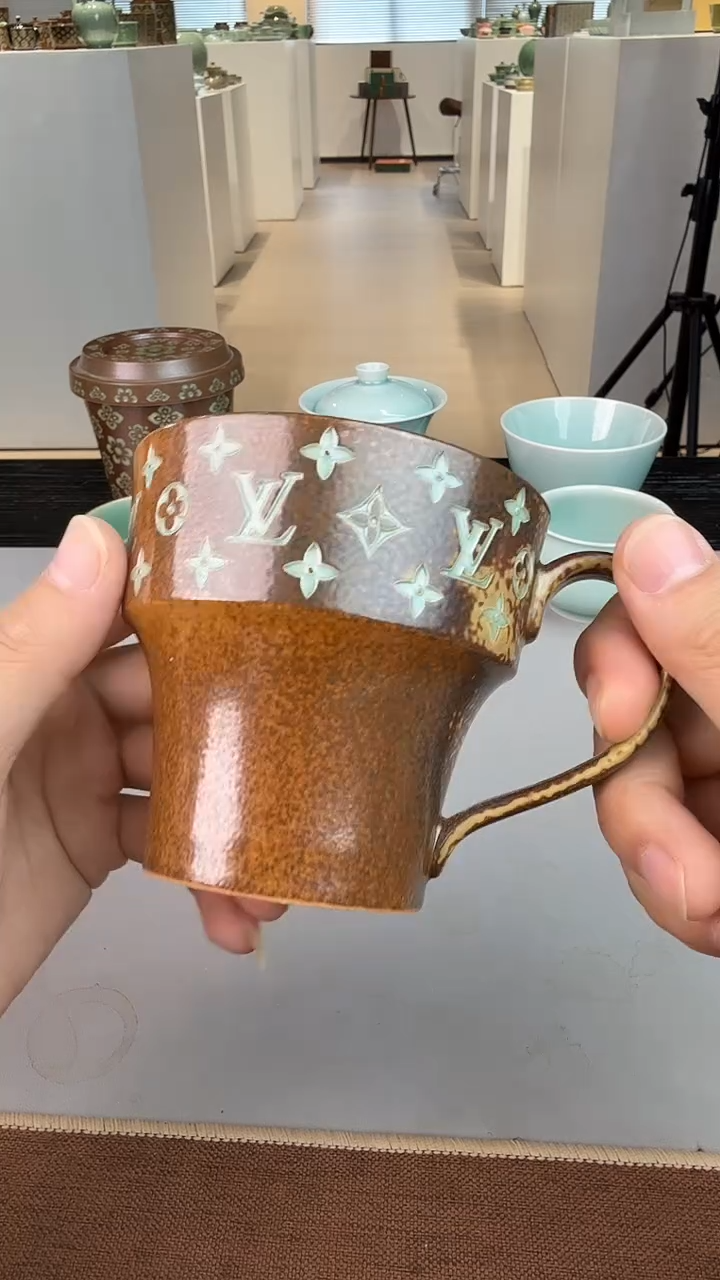 青瓷手工茶器不带礼盒包邮
