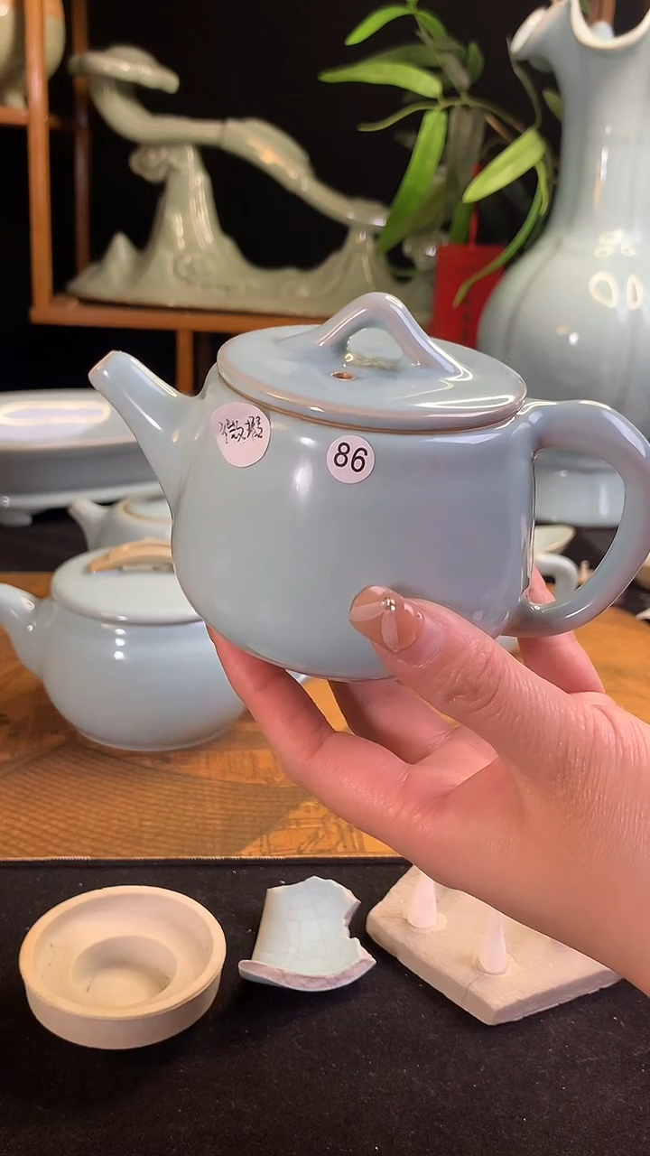 【闪购商品】杯微瑕手工高石瓢壶不带礼盒
