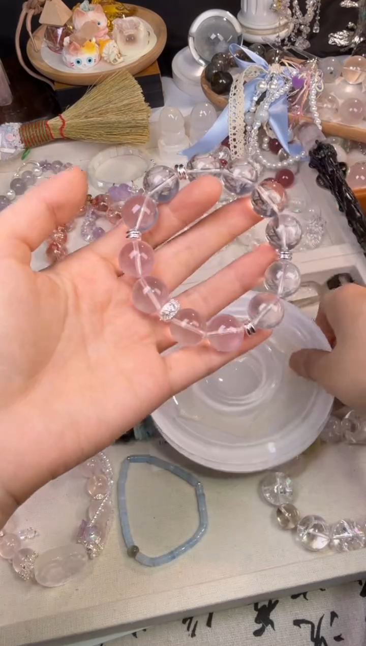 未镶嵌手链水晶多样性发货