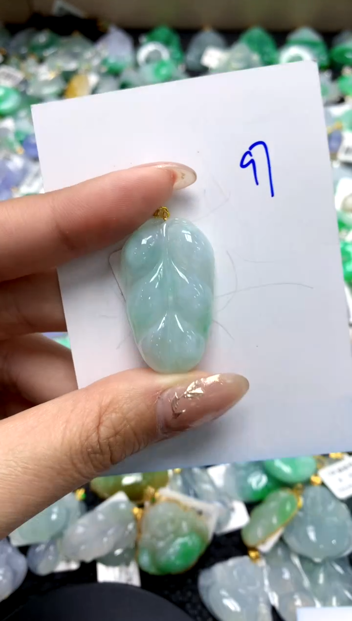 【闪购商品】翡翠颈饰18K金镶嵌1111111111111111