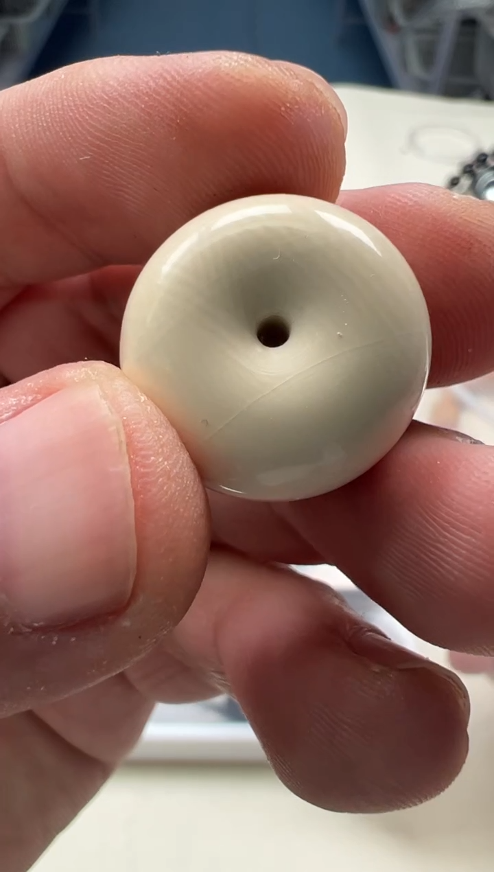 吊坠猛犸象牙墩子单颗6493