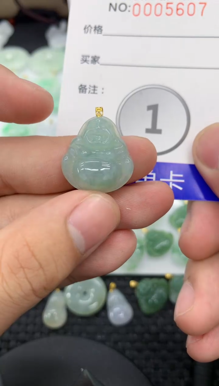 【闪购商品】翡翠颈饰18K金镶嵌11111111111