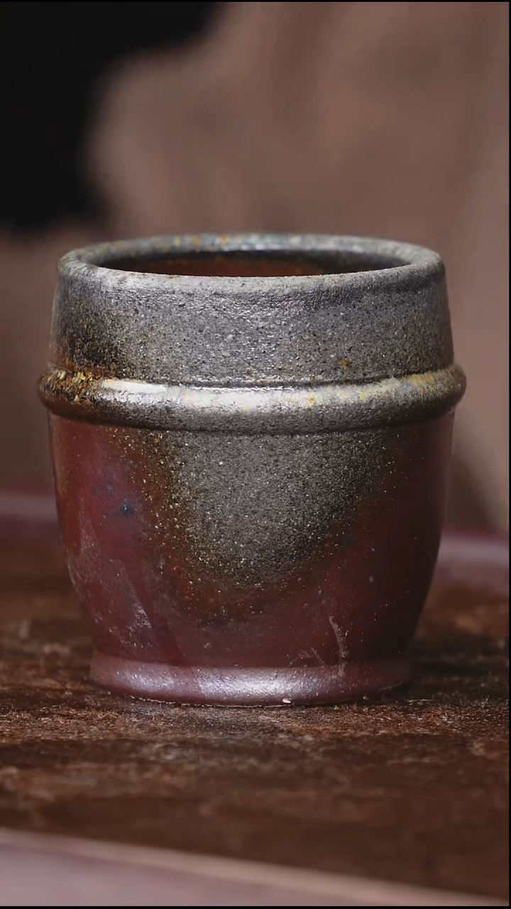 茶壶紫砂柴烧 杯