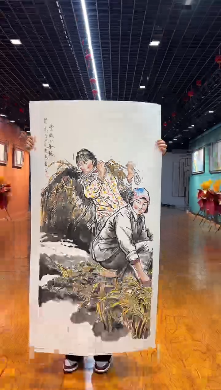 【闪购商品】国画周建真老师作品