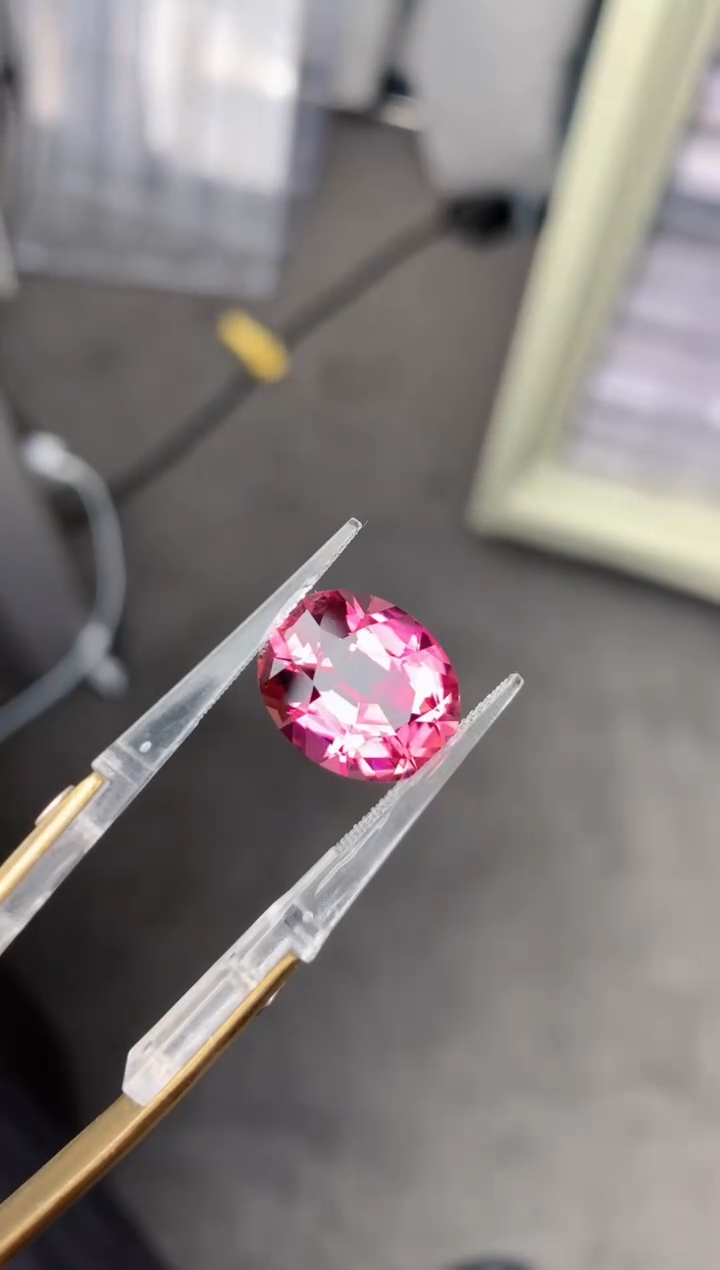 【闪购商品】碧玺裸石未镶嵌7ct粉碧玺