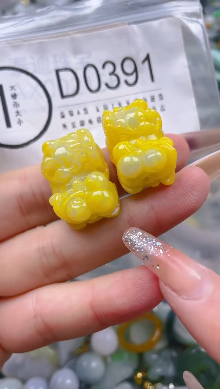 【闪购商品】翡翠颈饰未镶嵌/D/翡翠A货一图一物