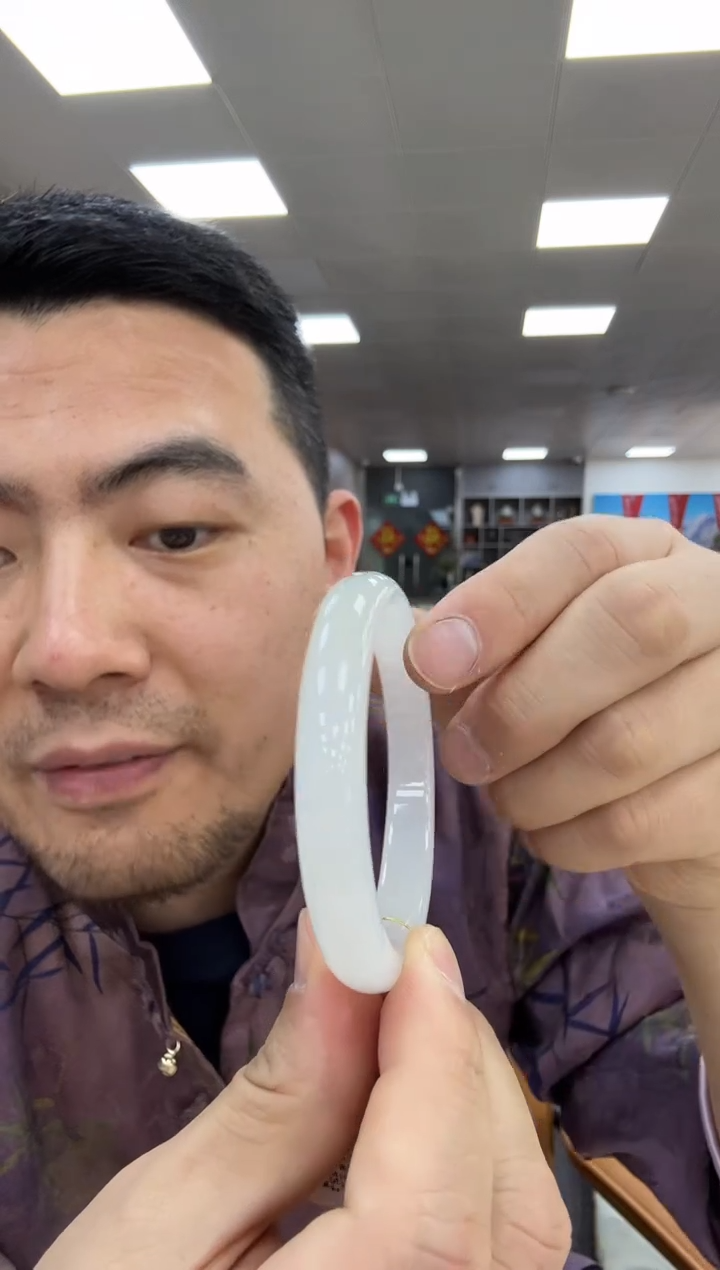 【闪购商品】和田玉手镯未镶嵌58-59  421