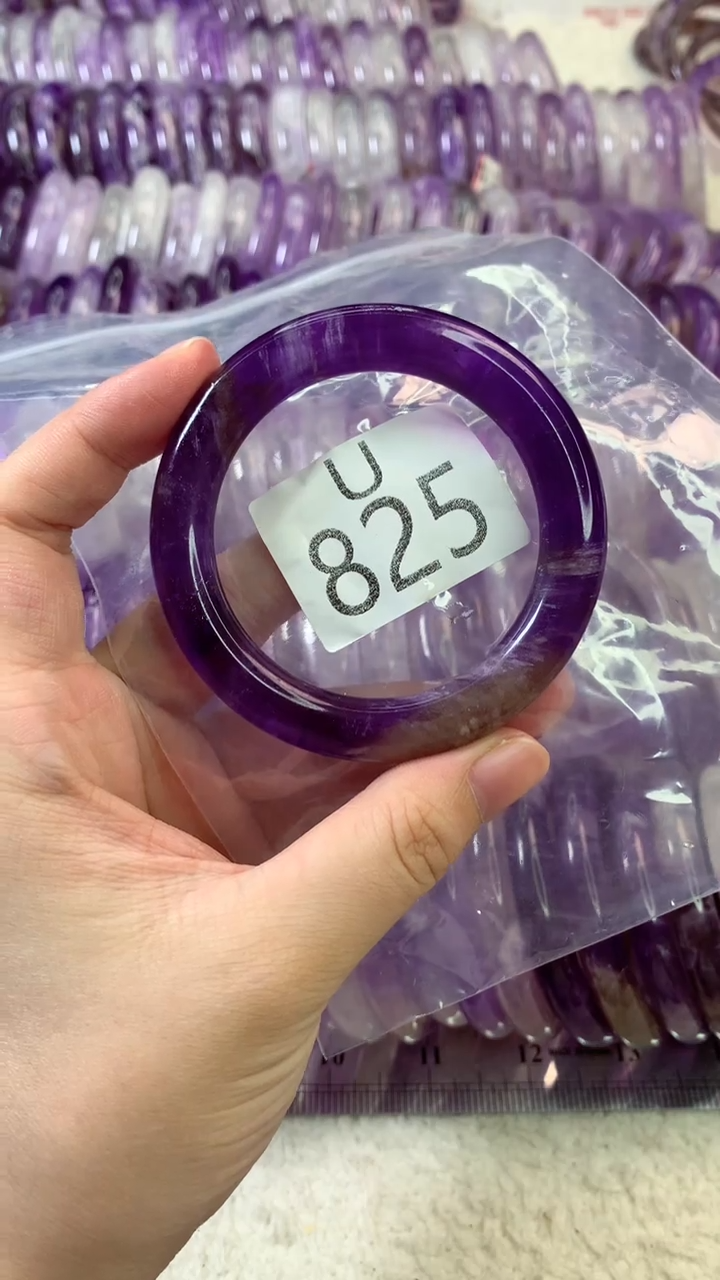 水晶手镯未镶嵌s****妖U825-52