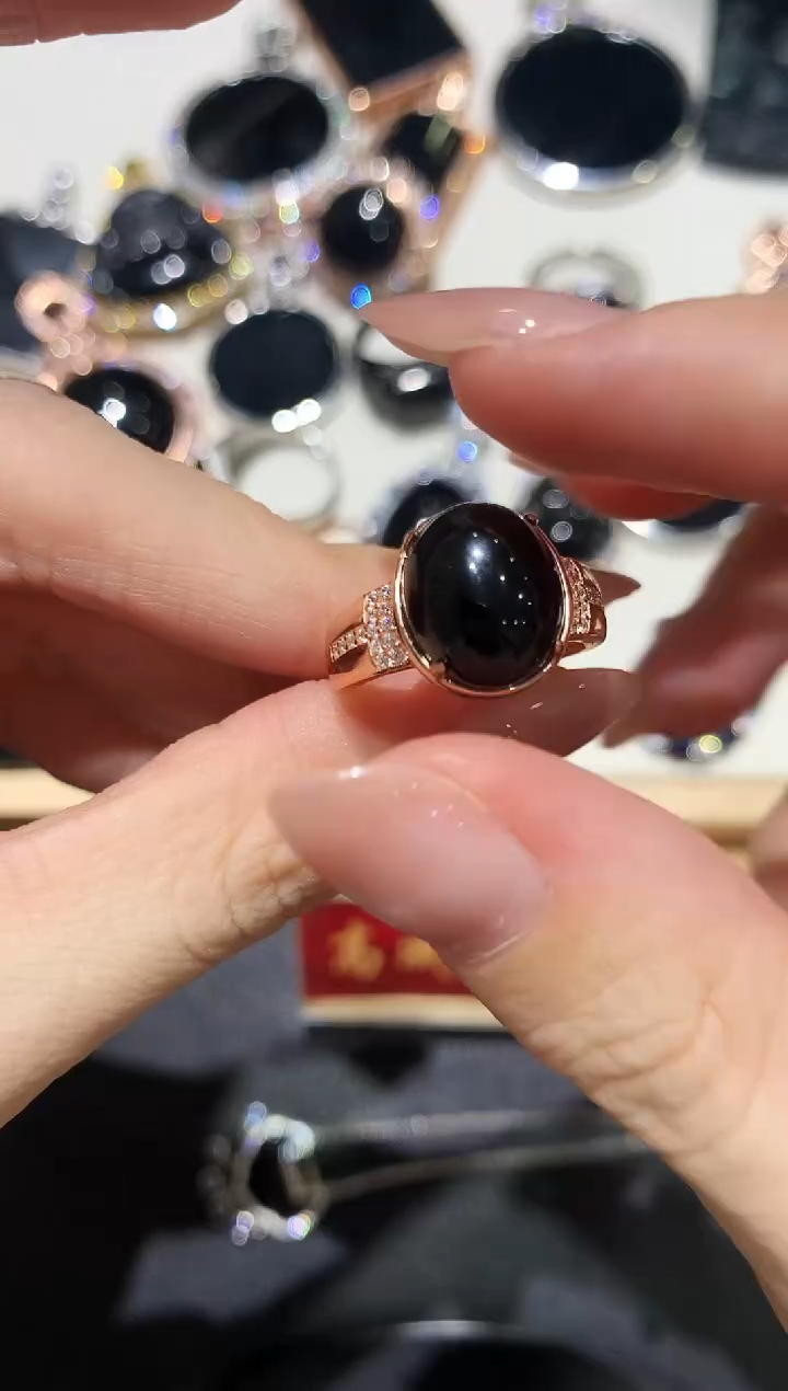 翡翠银S925镶嵌吊坠(不含链)40多人多样性随机发货1件