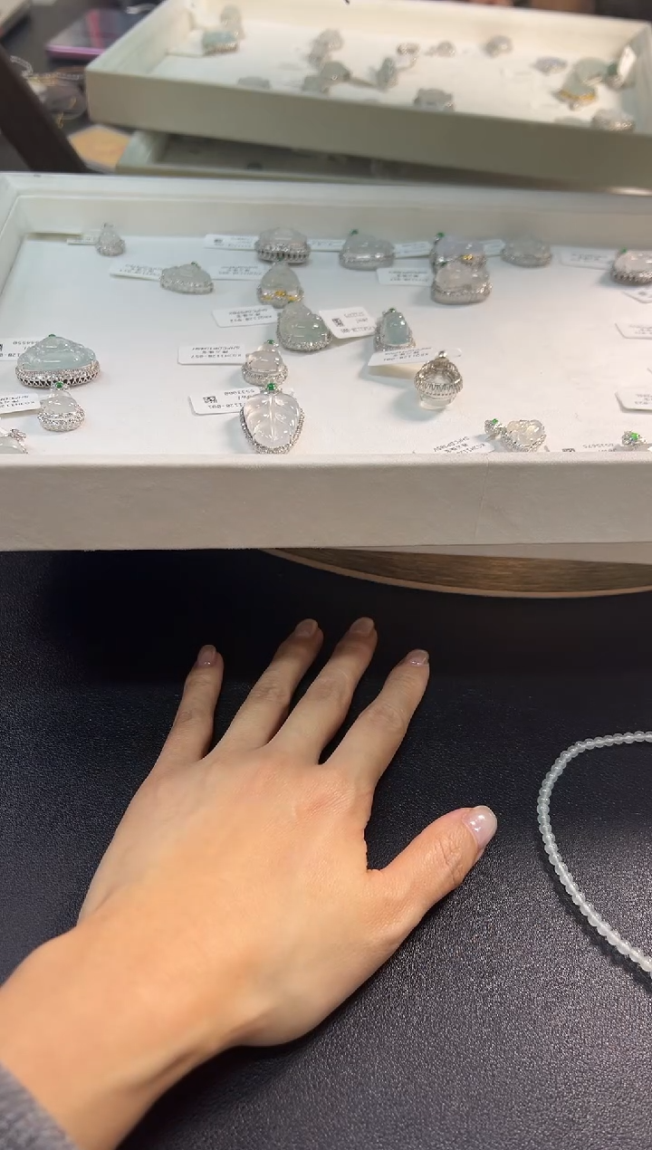 合金手串翡翠KWJ1128-016