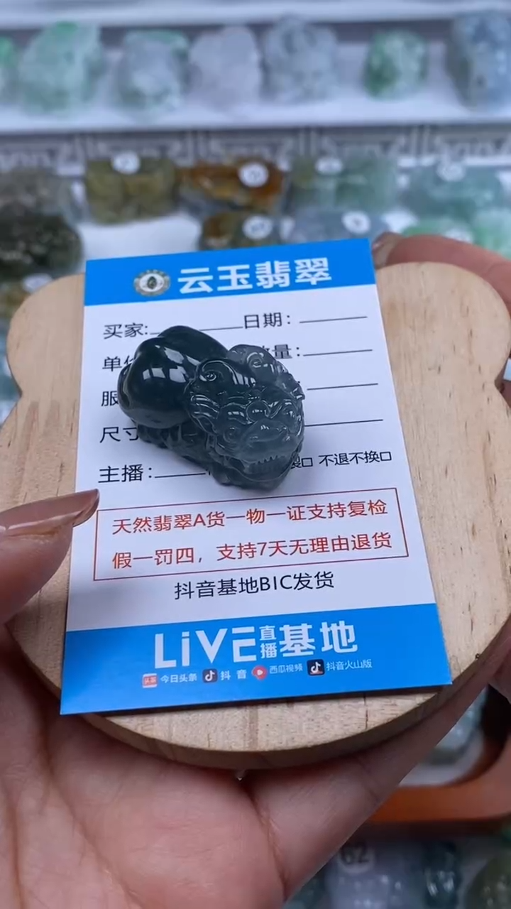 颈饰未镶嵌翡翠瑾**华貔貅