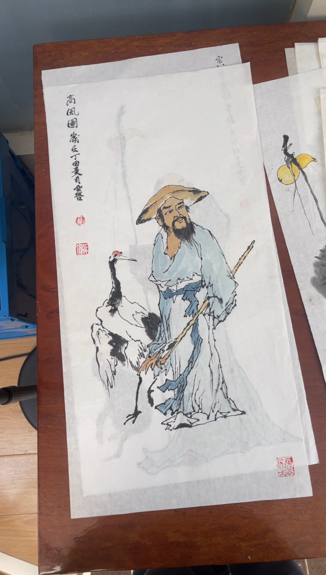 国画国画山水花鸟作品