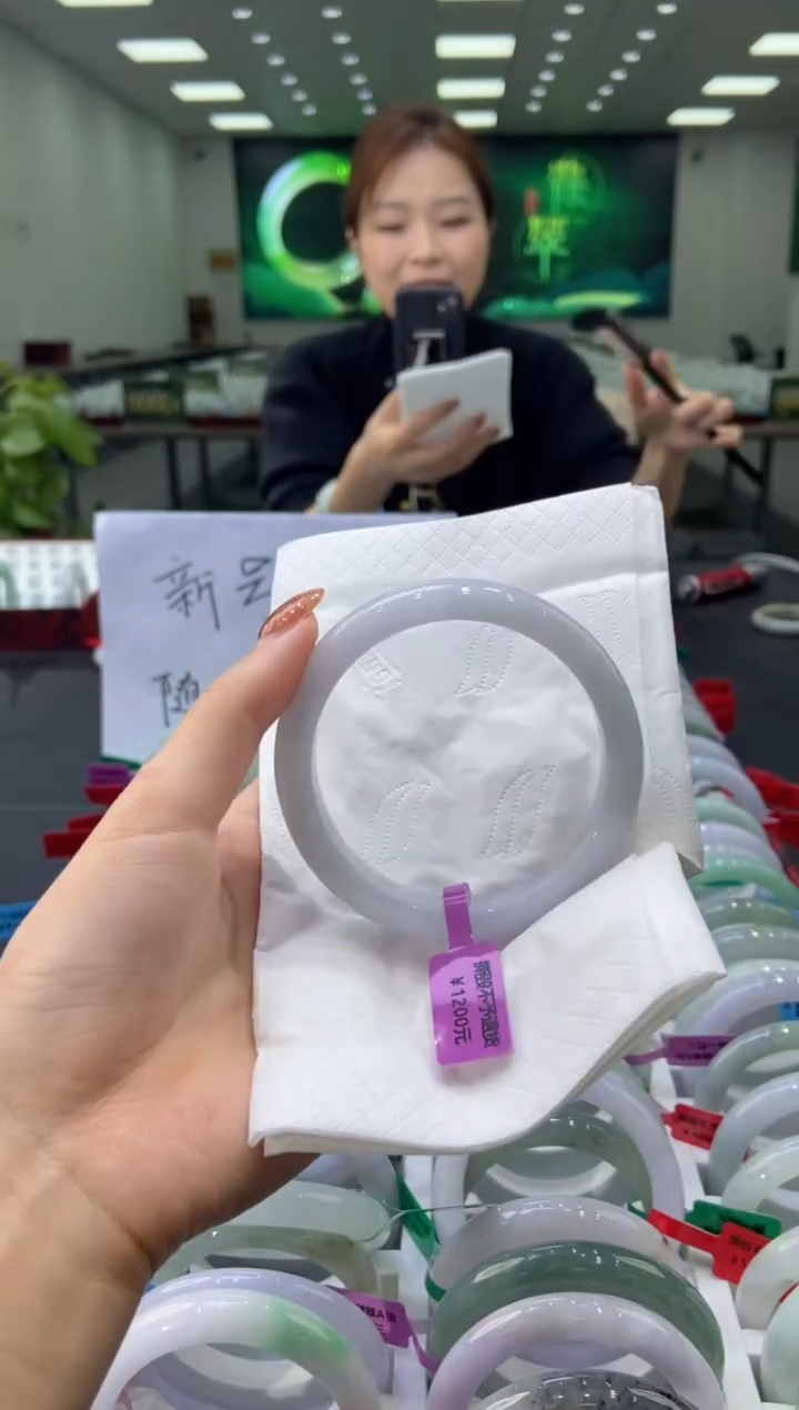 未镶嵌手镯翡翠0043169