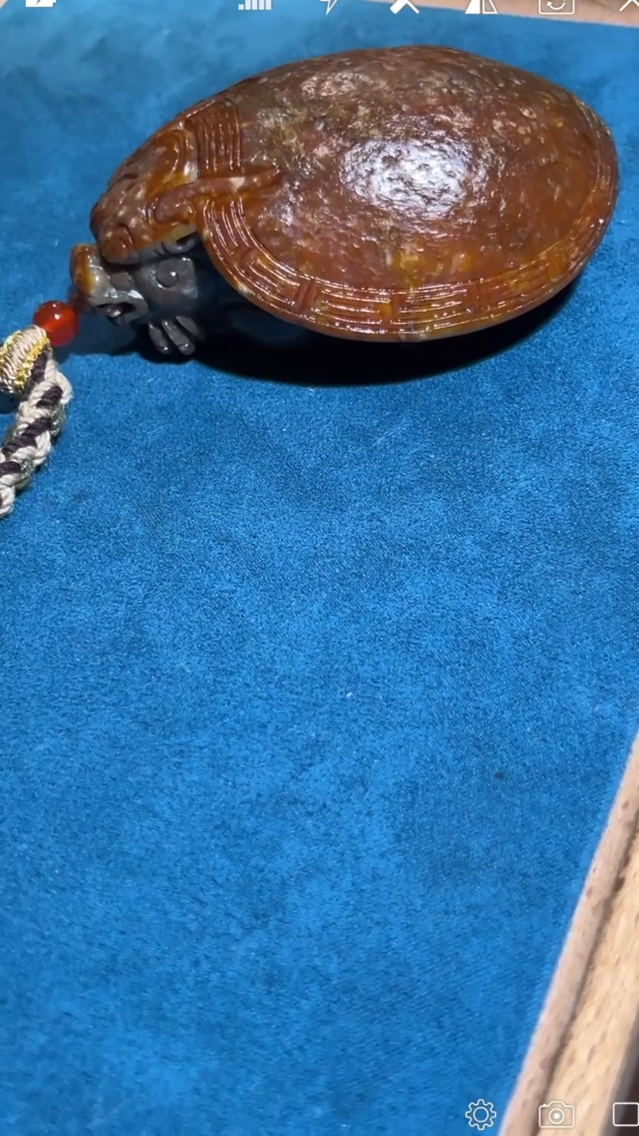 【闪购商品】和田玉CC未镶嵌龙龟手把件