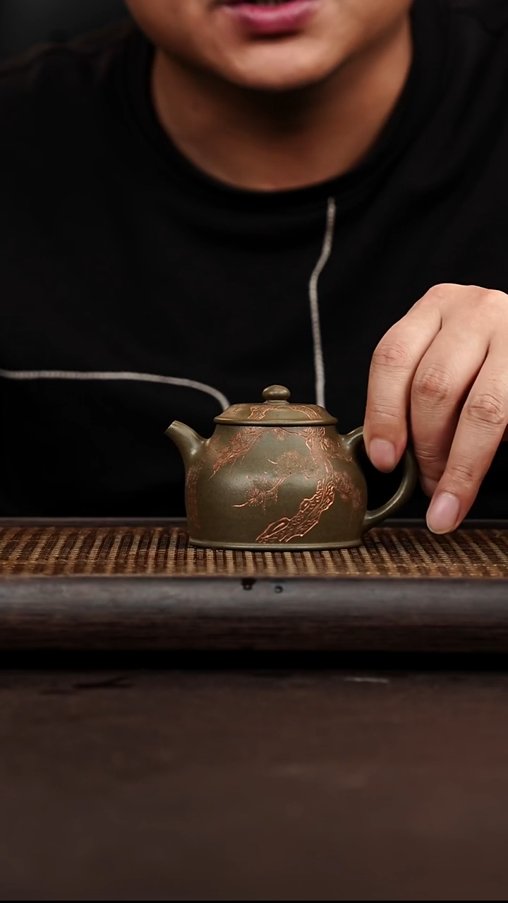 紫砂茶案宜兴悦茗壶紫砂  均段 青云直上