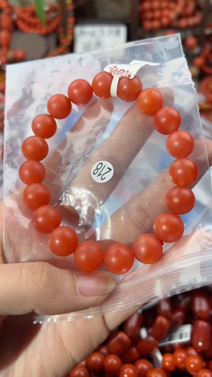 【闪购商品】南红玛瑙手串未镶嵌11