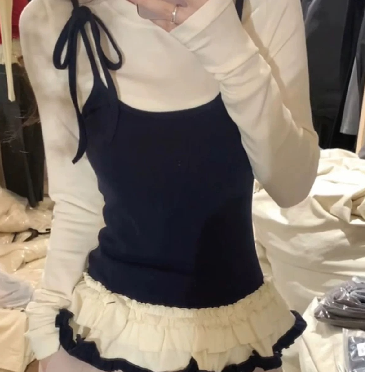   【小魔女家】❤【140-149】主播身上同款T恤裤子小衫