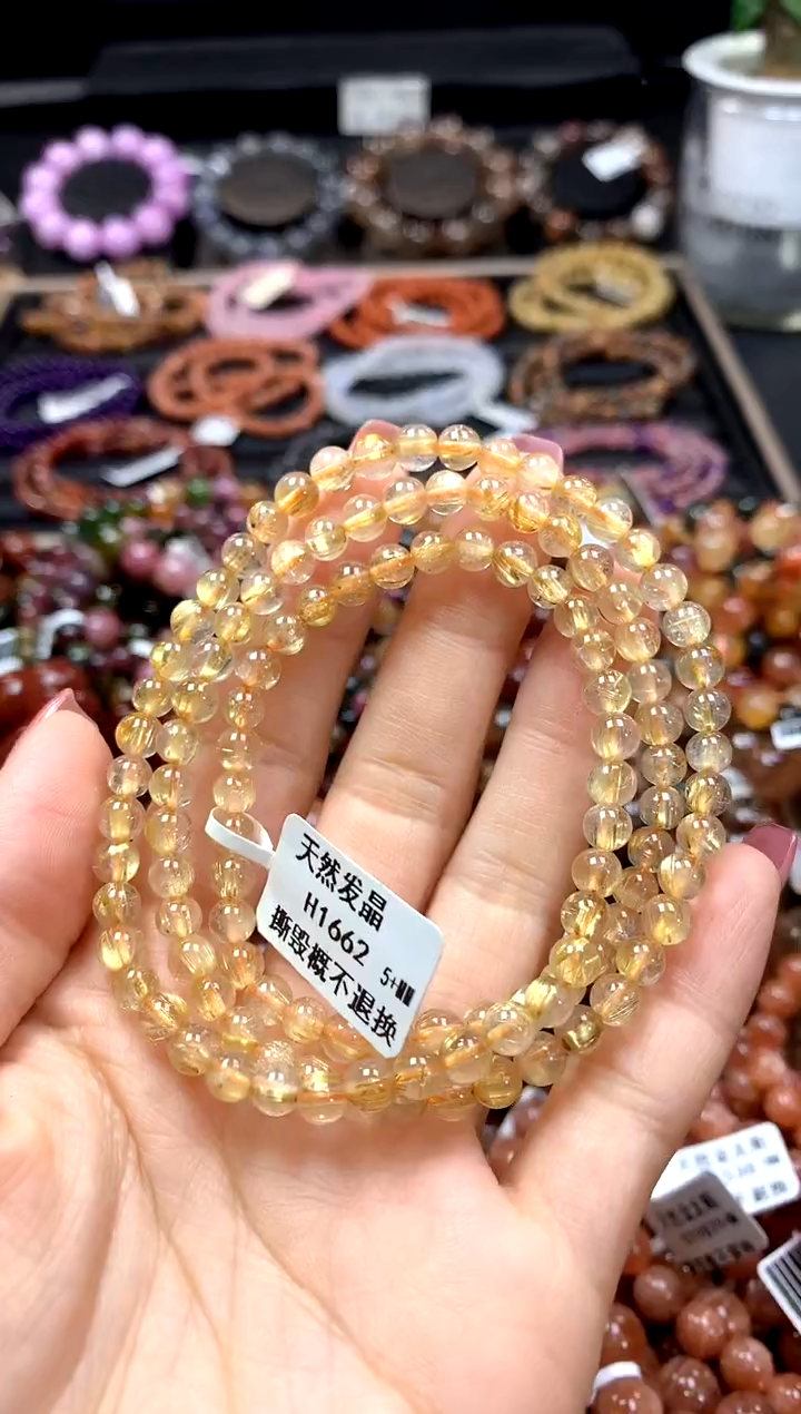 【闪购商品】水晶手串未镶嵌5+*******