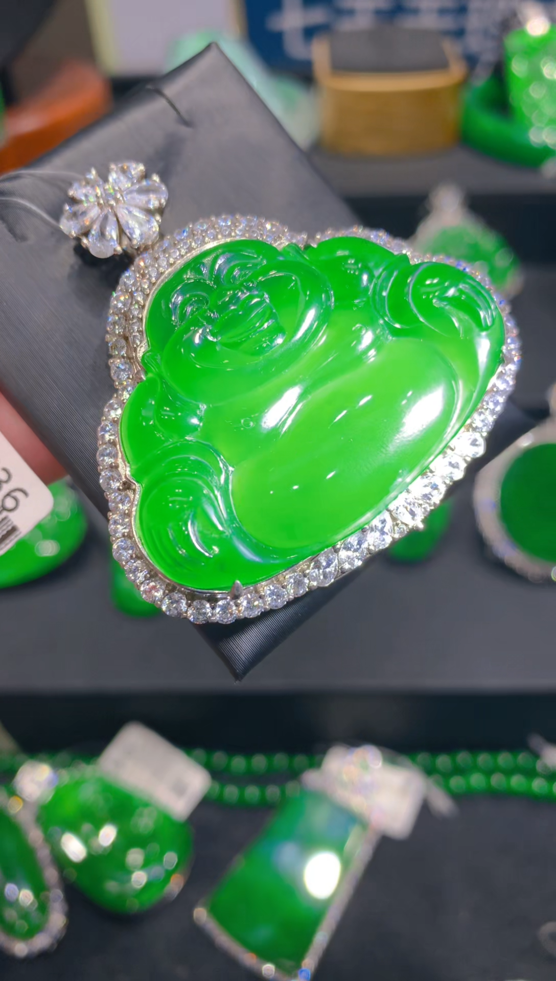 【闪购商品】翡翠颈饰银S925镶嵌65一季