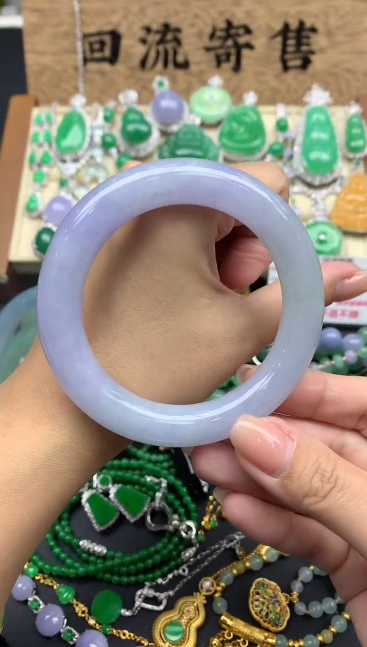 【闪购商品】翡翠手镯未镶嵌295-中国好珍宝