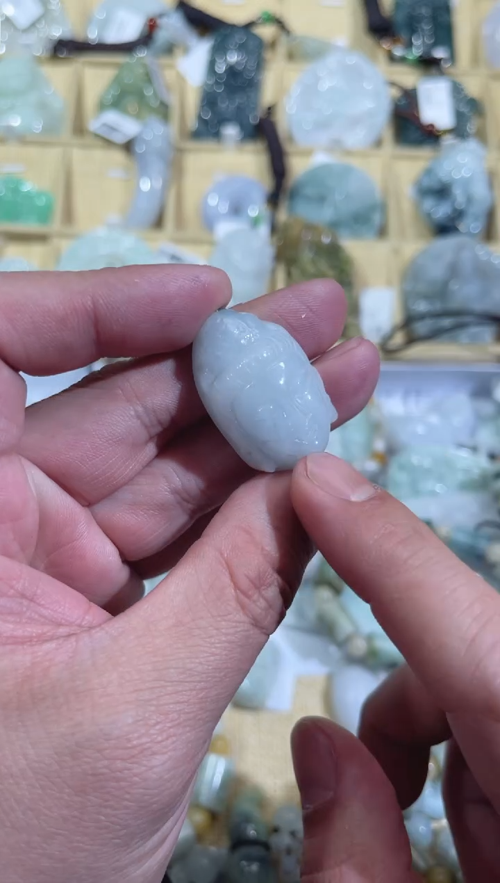 【闪购商品】翡翠颈饰未镶嵌天然缅甸A货翡翠（多样性发货）佛头