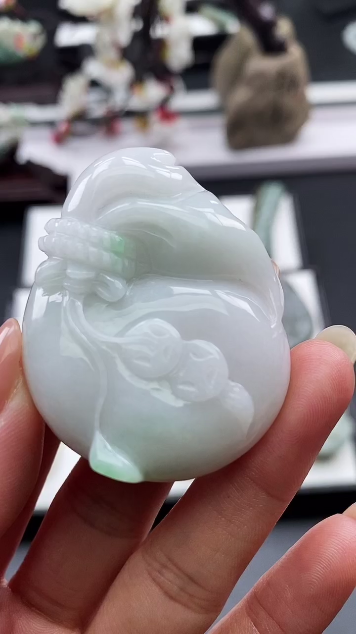 【闪购商品】翡翠颈饰未镶嵌天然缅甸A货翡翠