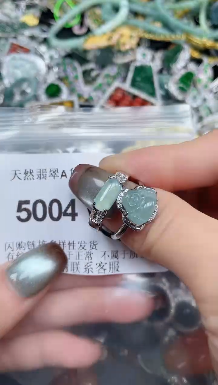 颈饰未镶嵌翡翠5004