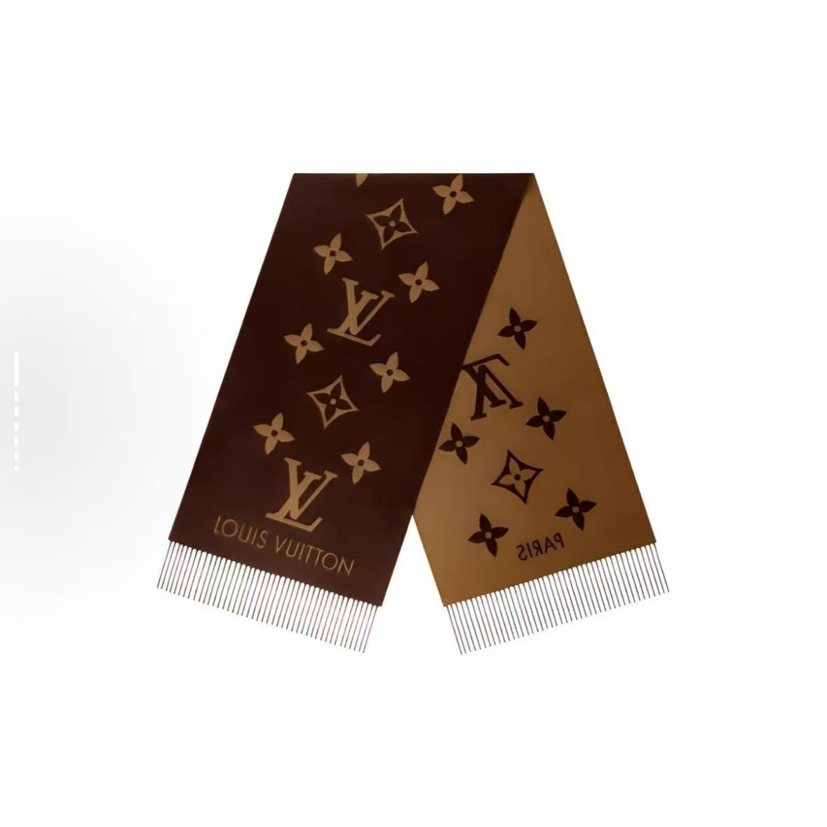 未使用 LouisVuitton/路易威登 【曼曼专属】拼色满印秋冬绒围巾