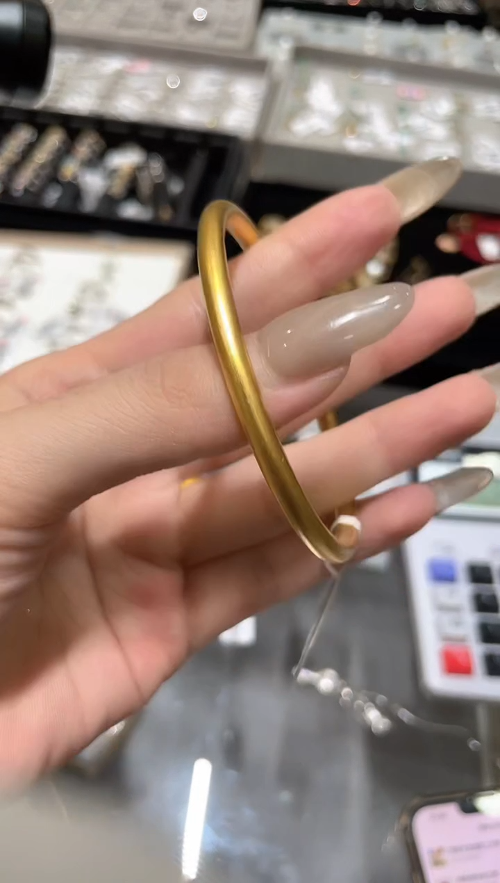 手镯定制足金LQ   