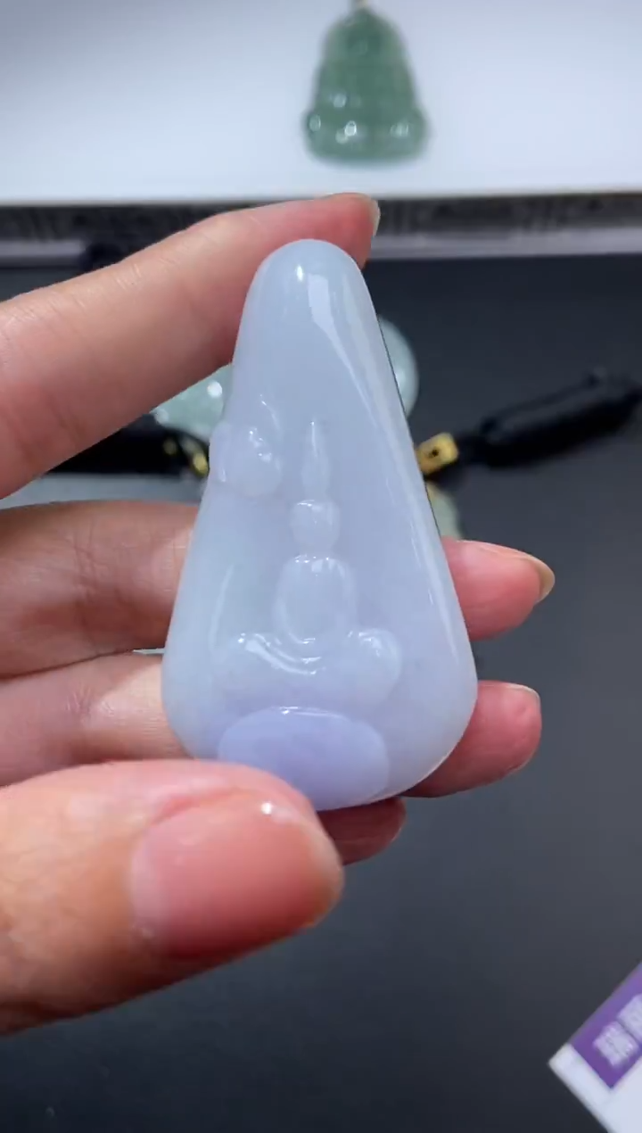 未镶嵌挂件翡翠374987  多人