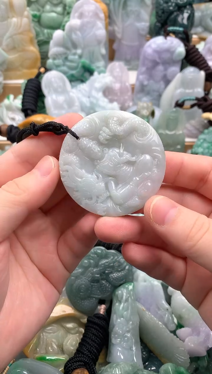 吊坠(不含链)未镶嵌翡翠1