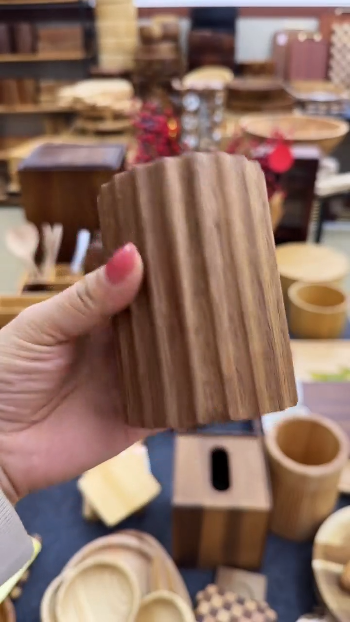 相思木笔筒小号桶