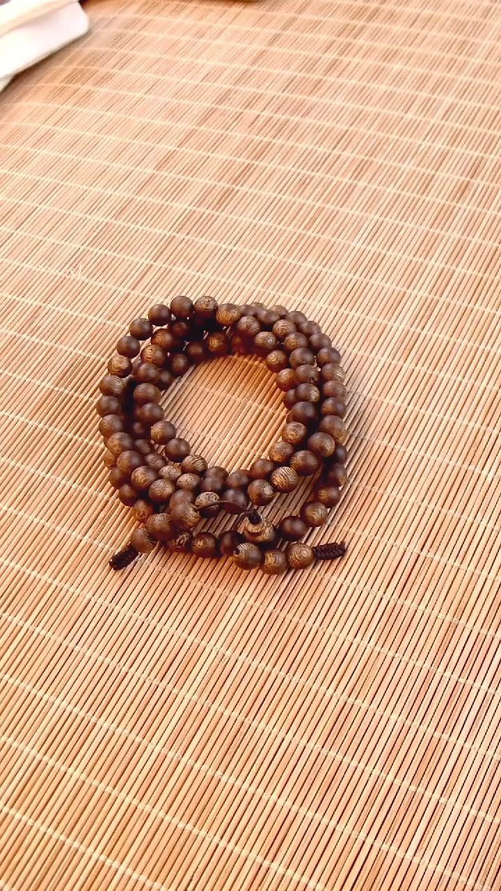 【闪购商品】沉香手串海南莺歌绿奇楠卡7圆珠手串高货