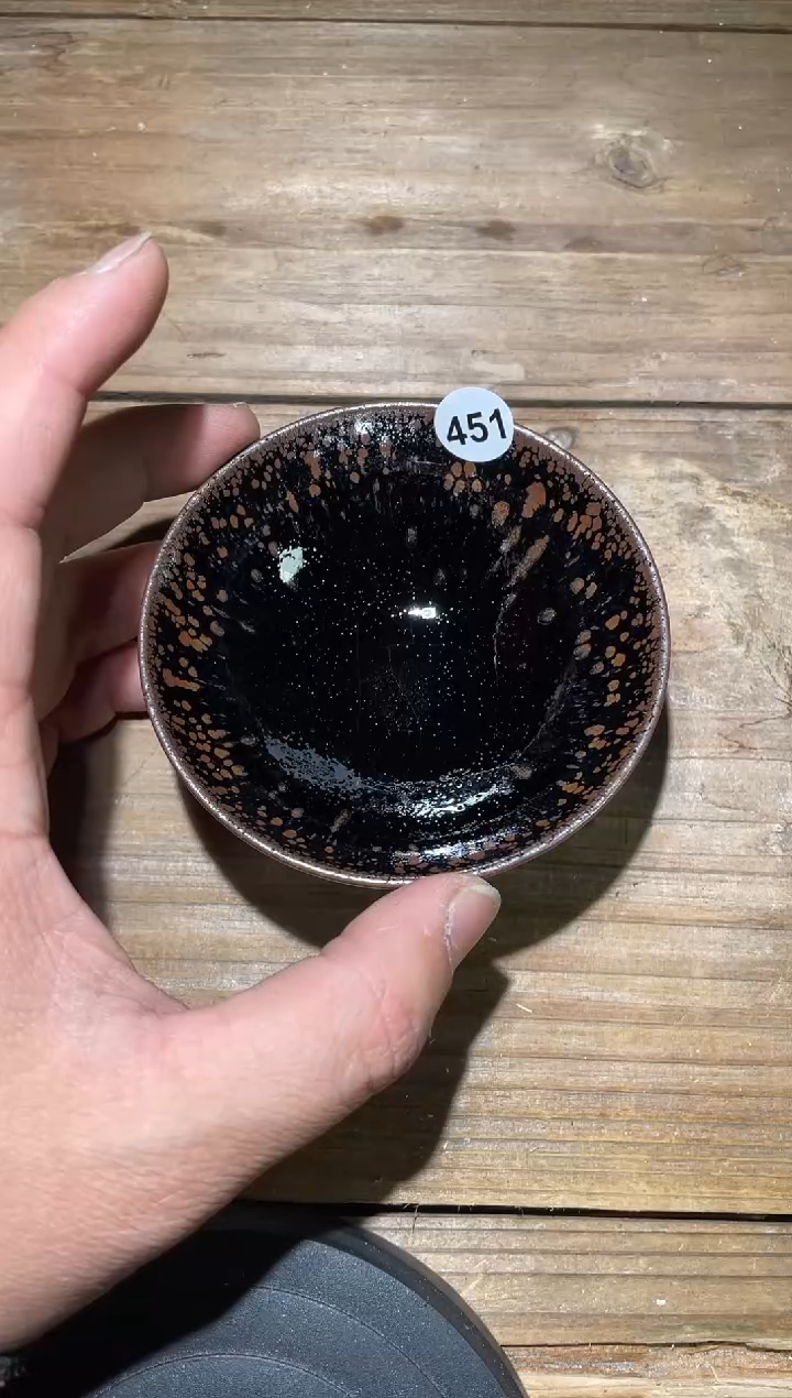【闪购商品】茶盏建盏精品柴烧451