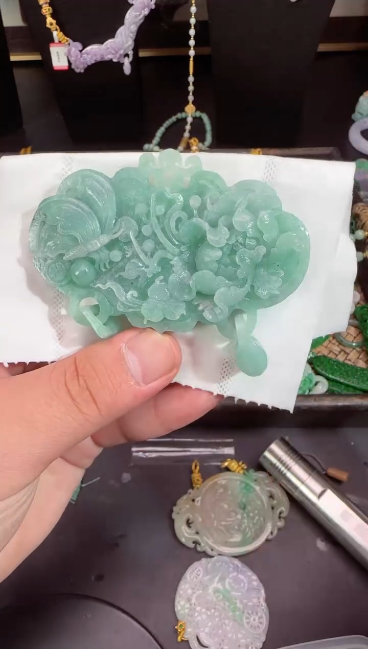 【闪购商品】定制翡翠未镶嵌牌子
