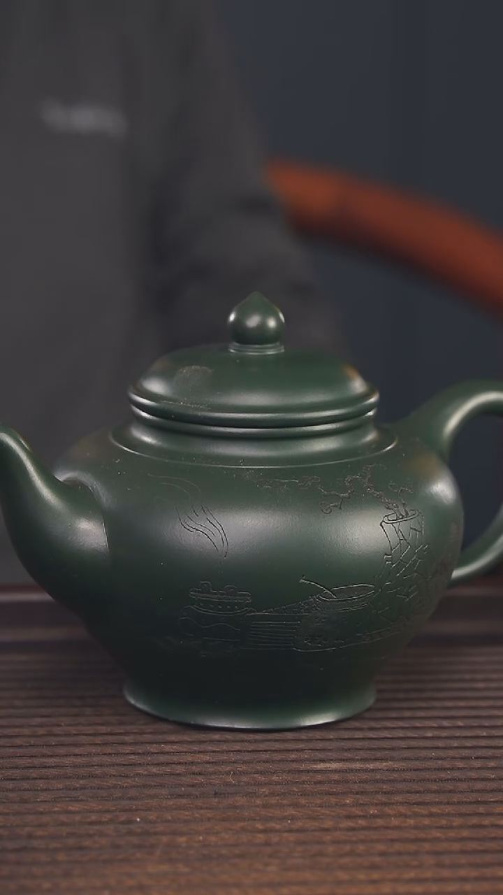 【闪购商品】紫砂茶壶300cc顾氏手工紫砂