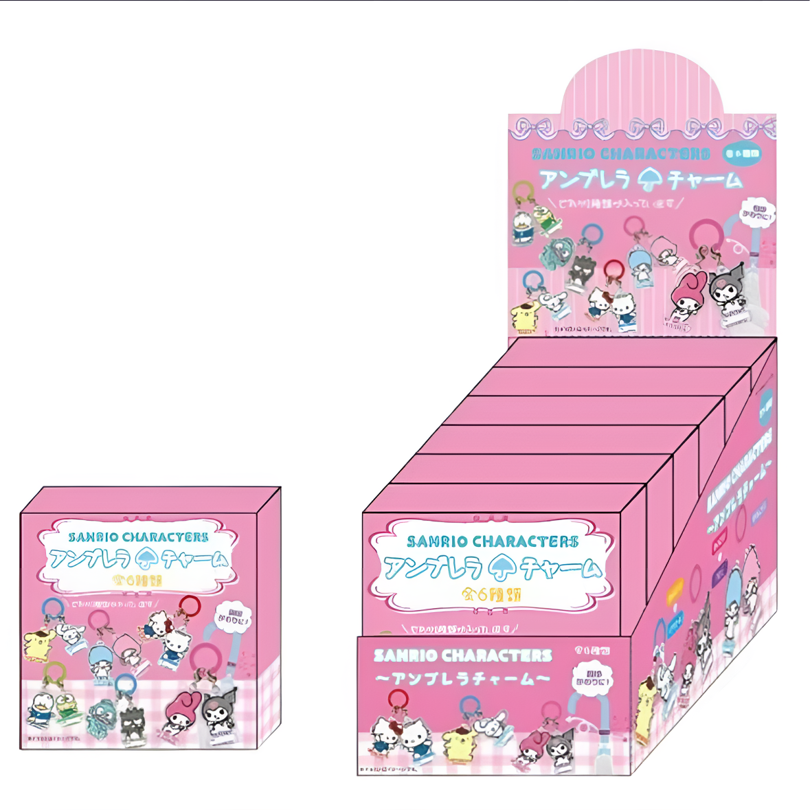 鱼仔【Sanrio雨伞标记挂件】新品双角色盲盒盲抽