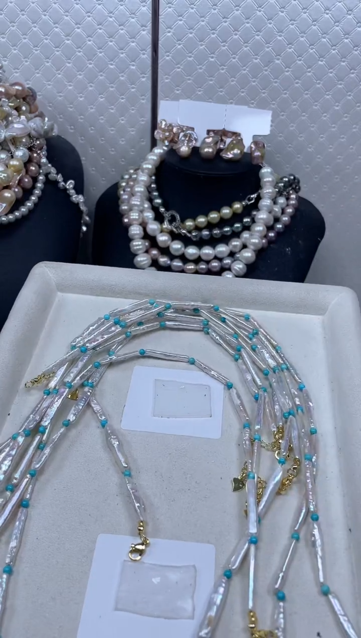 未镶嵌项链淡水珍珠【纯恬珍珠】（样性发货发一）