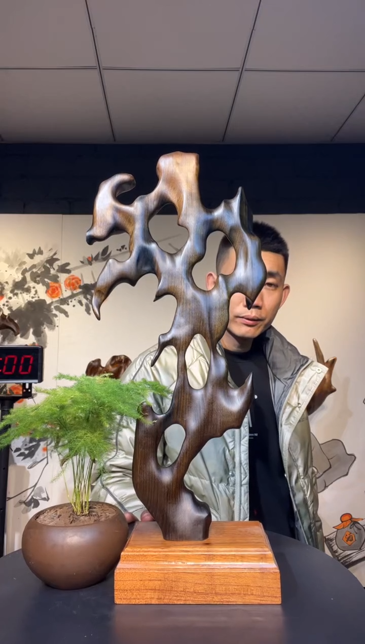 【闪购商品】金丝楠木雕金丝楠木工艺品摆件