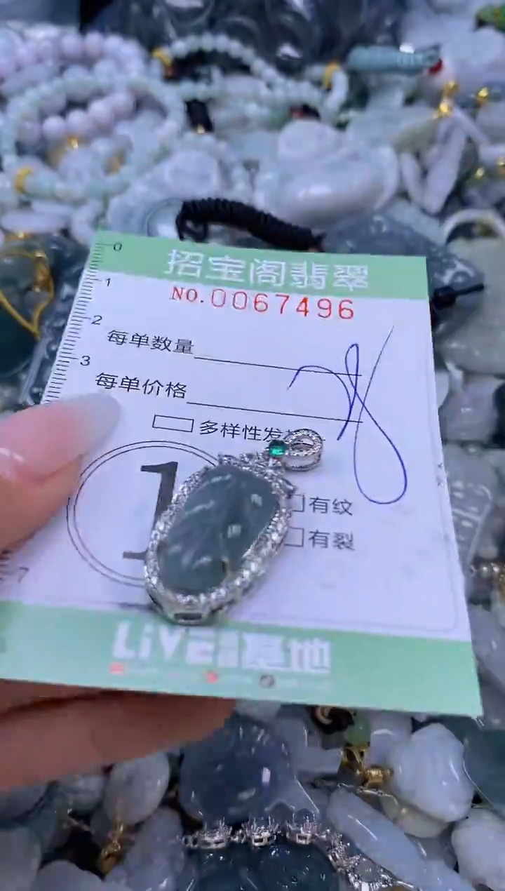 【闪购商品】翡翠未镶嵌颈饰闪购0067496