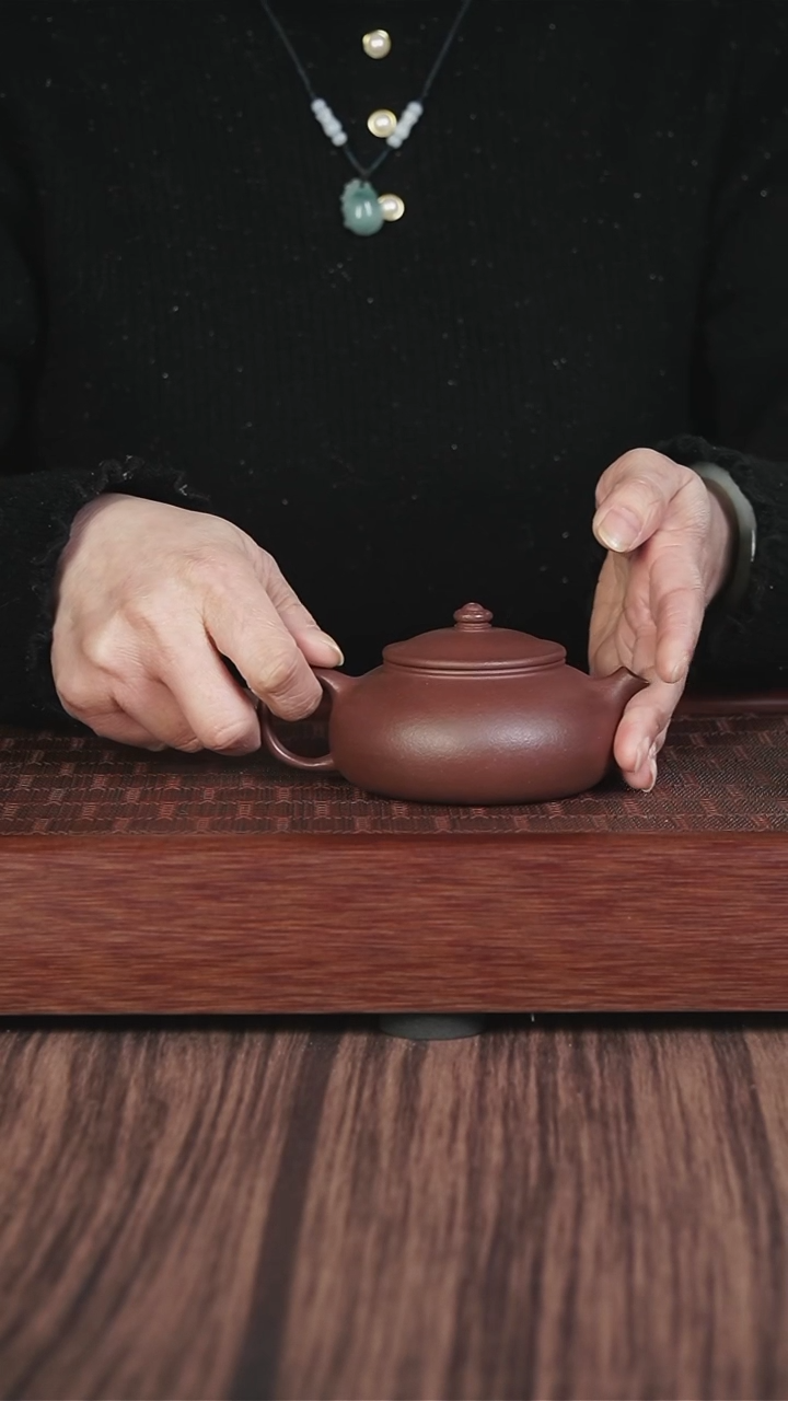 【闪购商品】紫砂茶壶底槽清  寒江