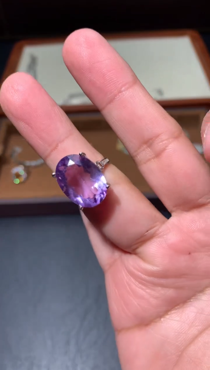 未镶嵌戒指水晶J29【多样性发其一】