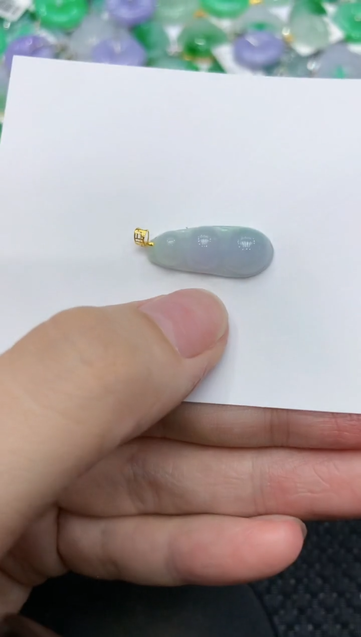 【闪购商品】翡翠颈饰18K金镶嵌111111111111