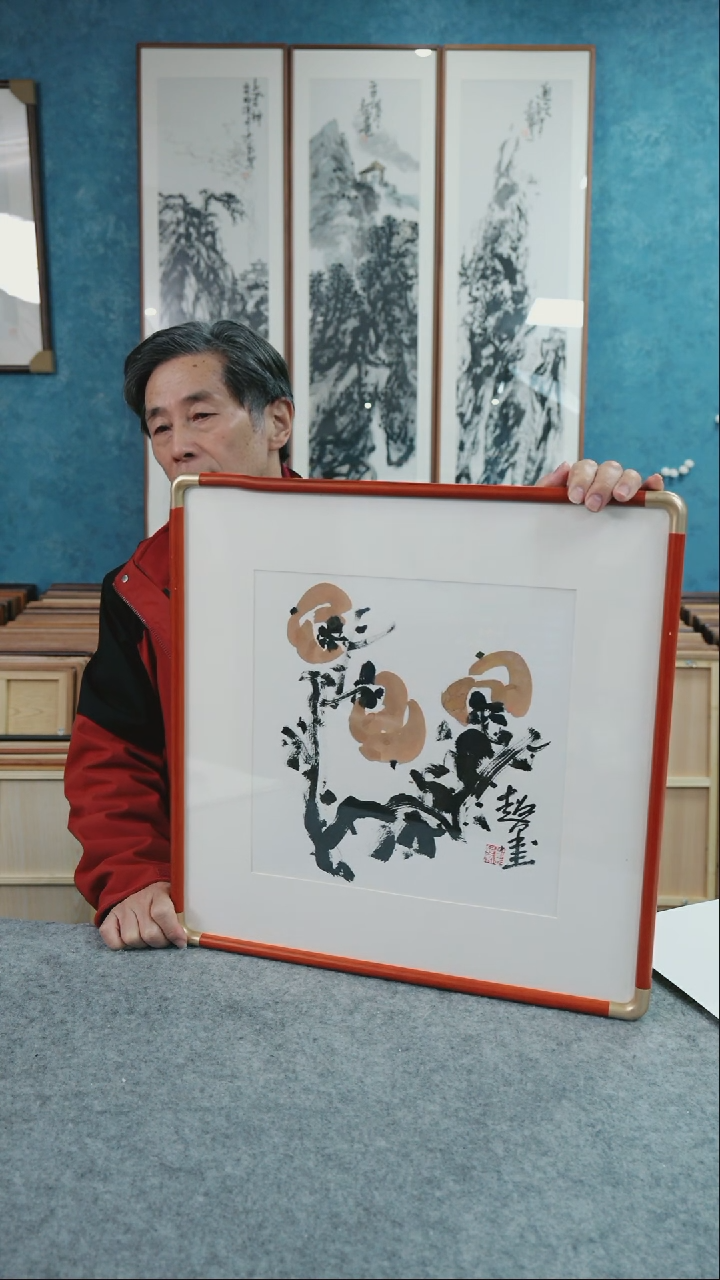 【闪购商品】国画50*50郑志超老师花鸟