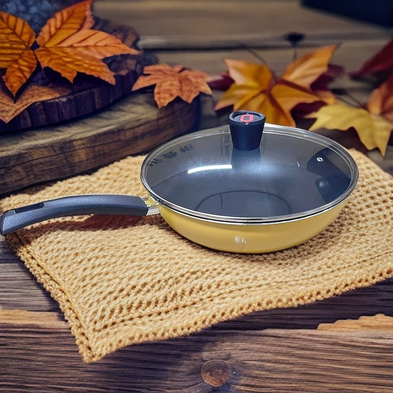 30cm铝制不沾炒锅