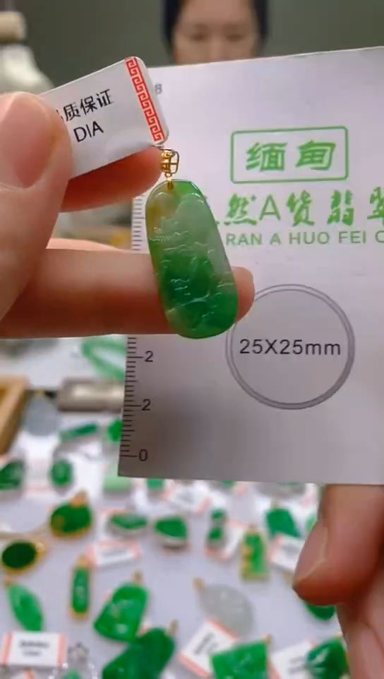 【闪购商品】翡翠颈饰18K金镶嵌新号开播，全场乱卖