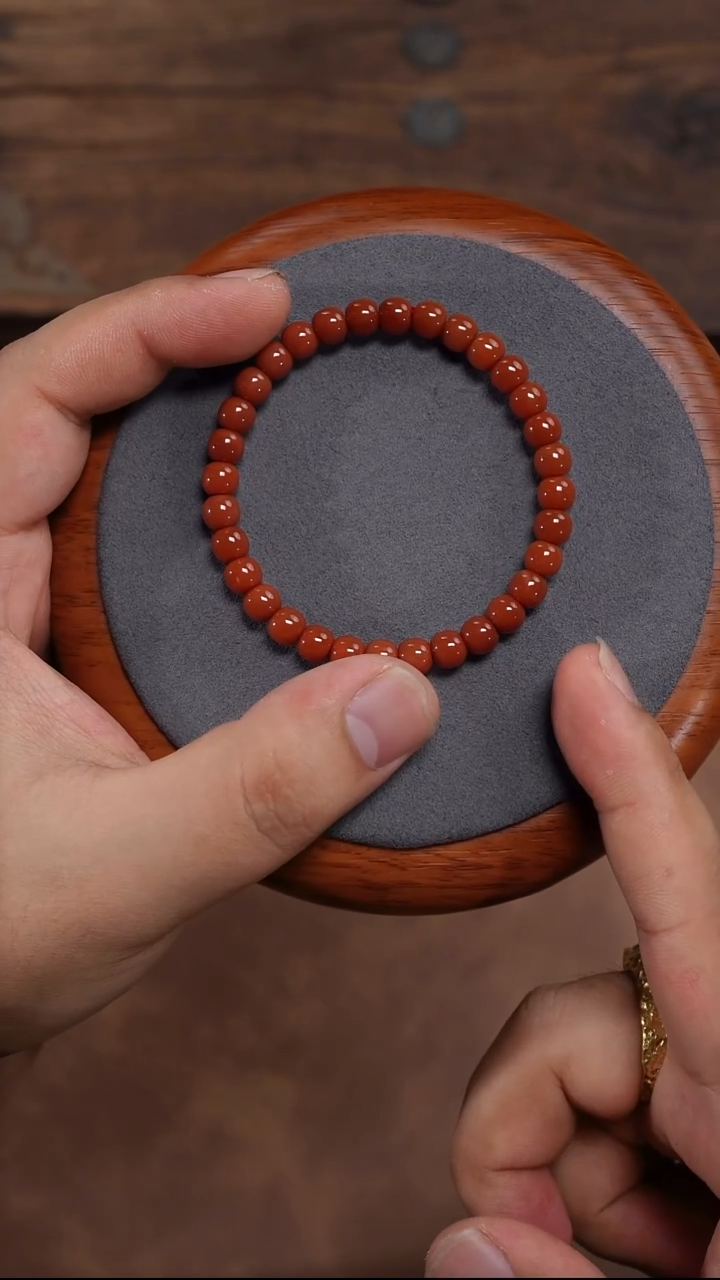 南红玛瑙手串未镶嵌南红手串