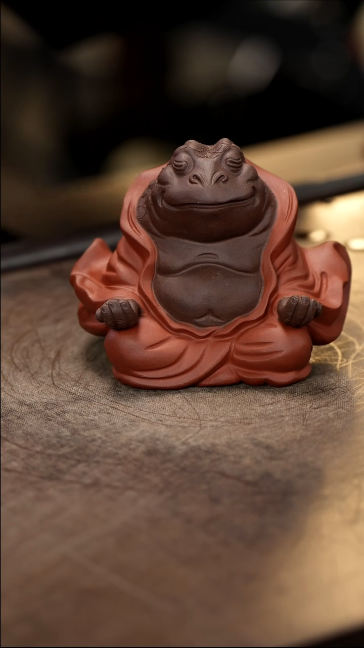 紫砂茶宠陈*拿得起紫砂