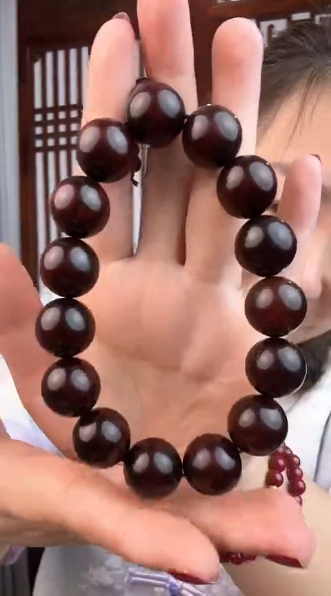 【闪购商品】檀香紫檀（小叶紫檀）小叶紫檀卡1.5单圈手串