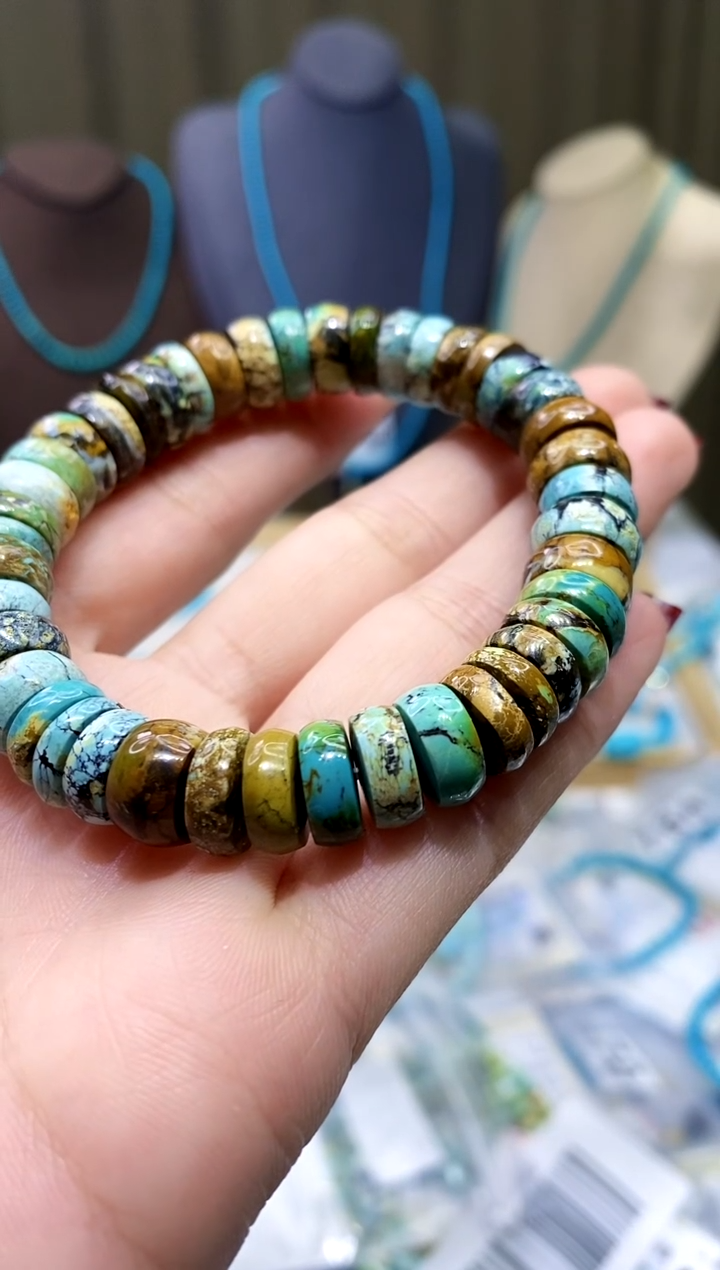 【闪购商品】绿松石手串未镶嵌887